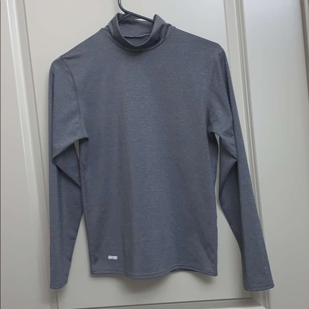 Nike dri fit grey long sleeve